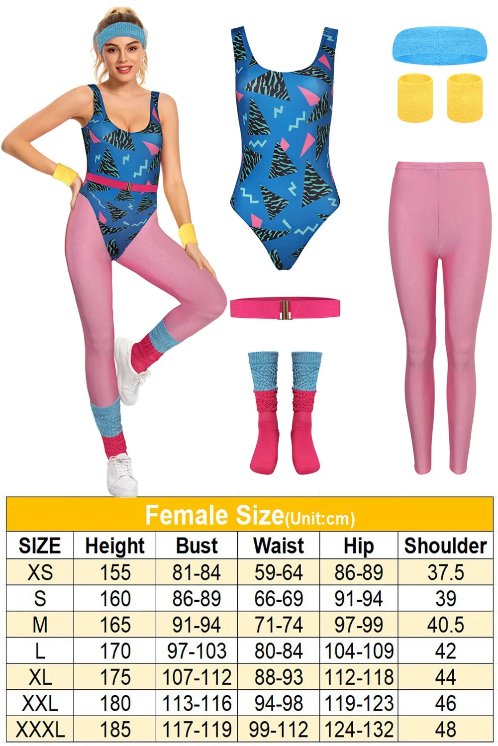 80s Aerobic Adult Costumes