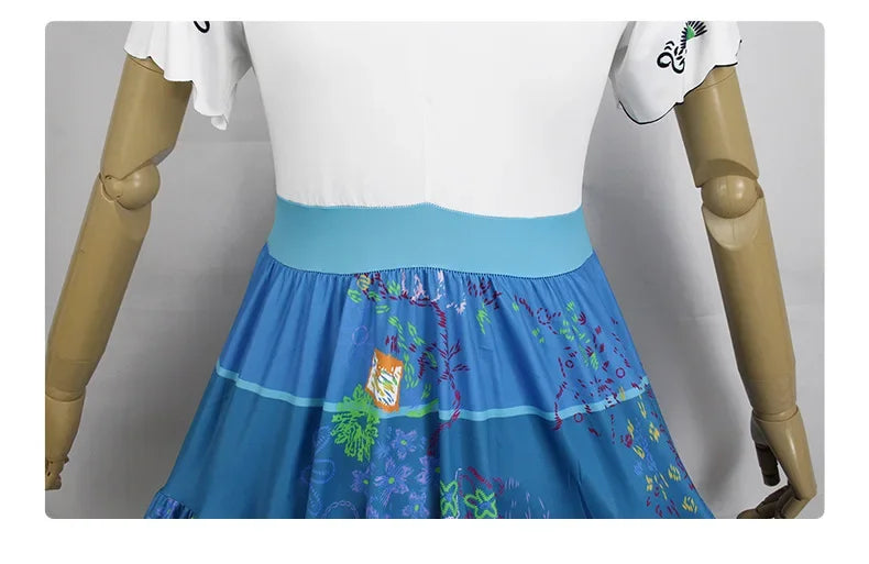 Mirabel Encanto Costume (with Bag)