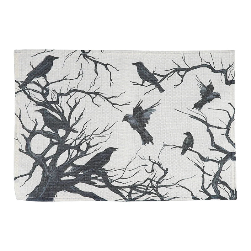 Branches Tree Crows Halloween Placemat