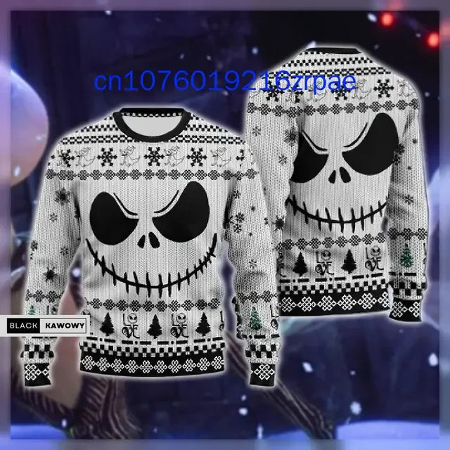 Jack Skellington  Nightmare Before Christmas Ugly Sweater