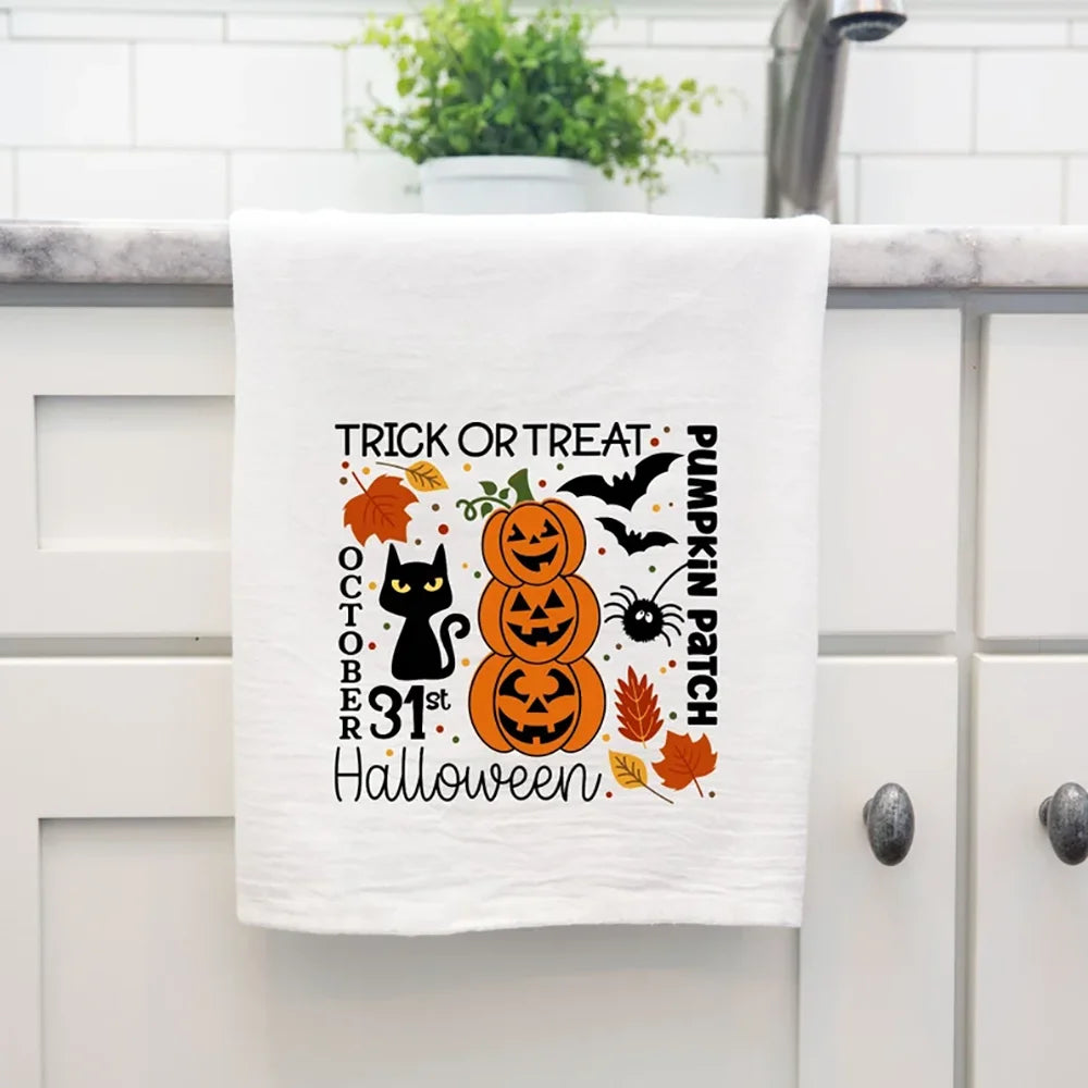 Black Cat Dish Towel