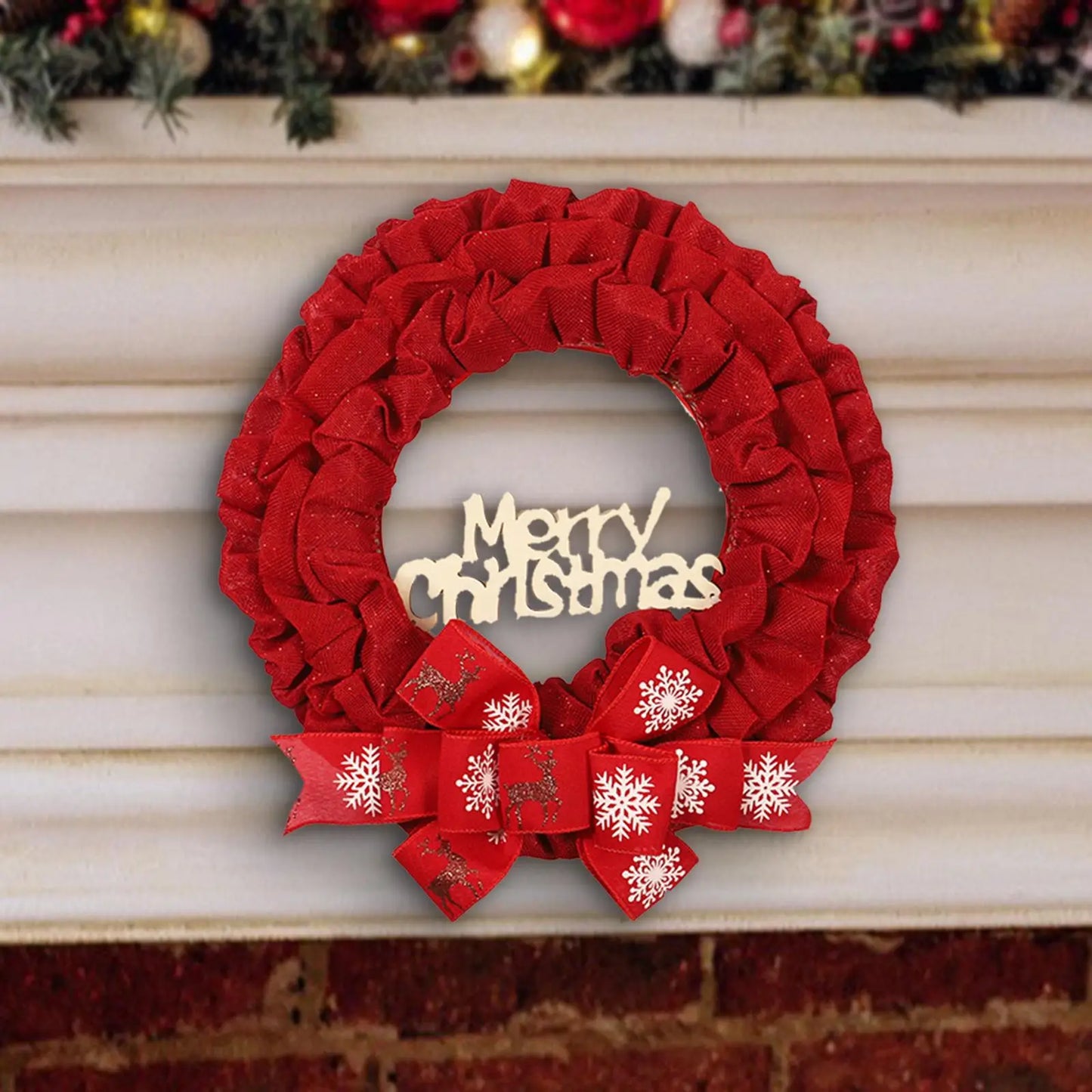 Holliday Fabric Wreaths