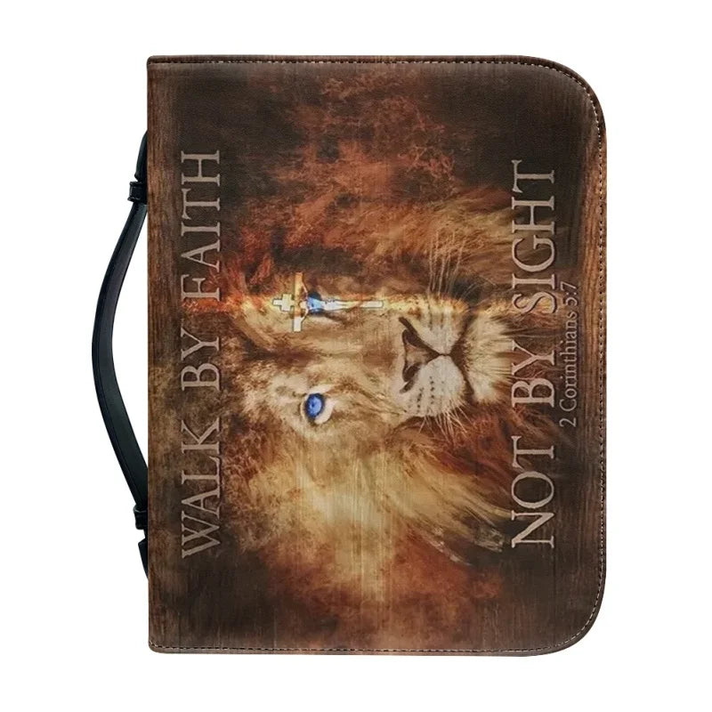 Walk By Faith Not By Sight Bible Cover Case