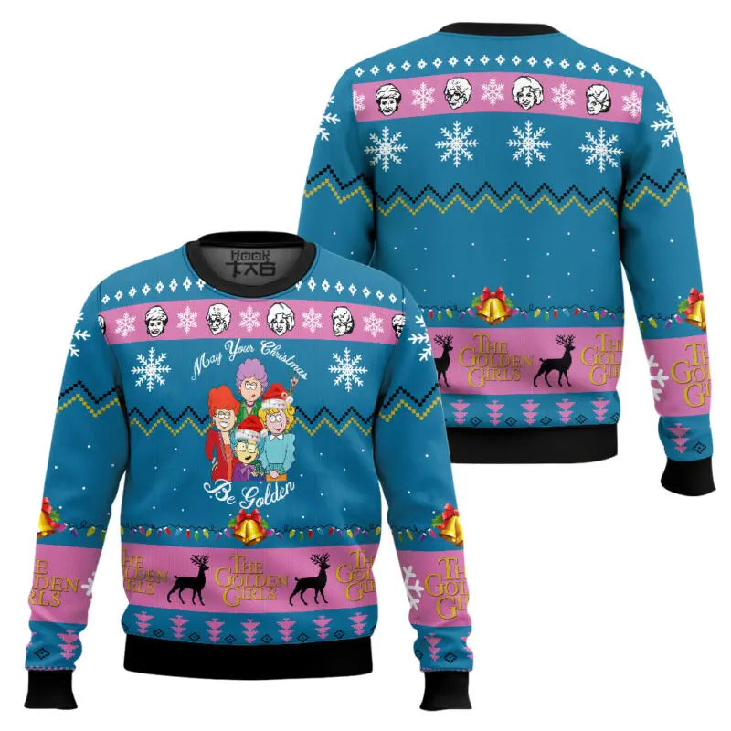 The Golden Girl Christmas Ugly Sweater