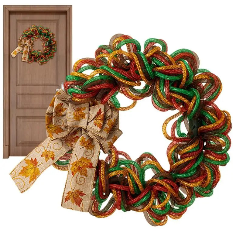 Autumn Maple Leaf Wreath