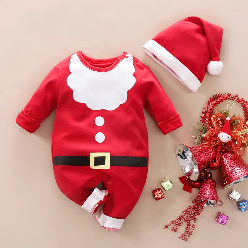 First Christmas Elf Romper (0-18M)
