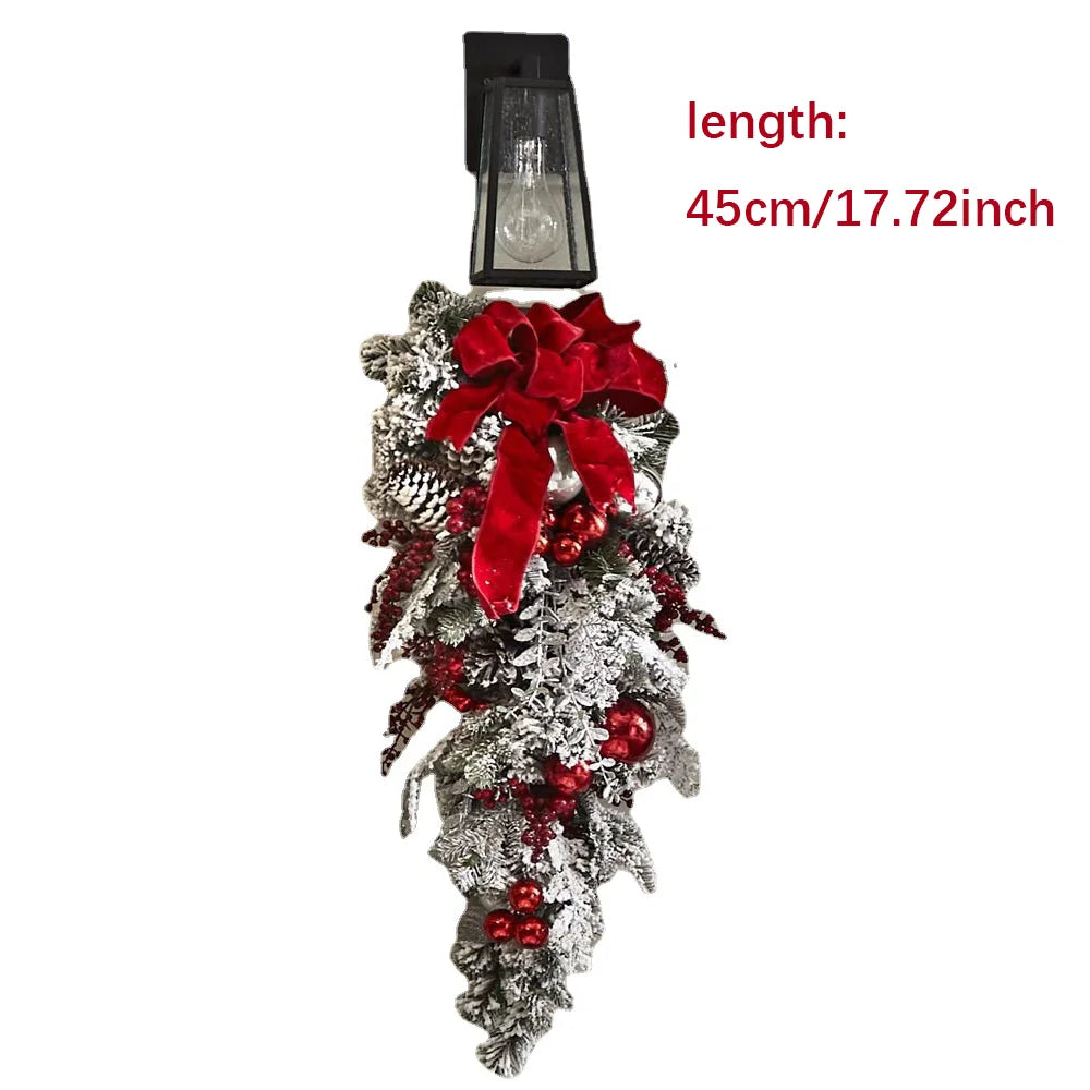 Flocked Wreath, Swag & Garland Collection