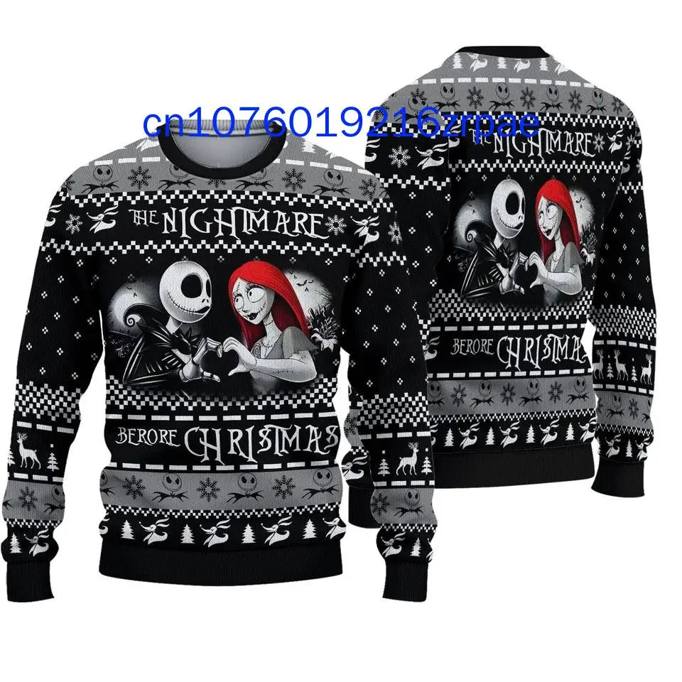 Jack Skellington  Nightmare Before Christmas Ugly Sweater
