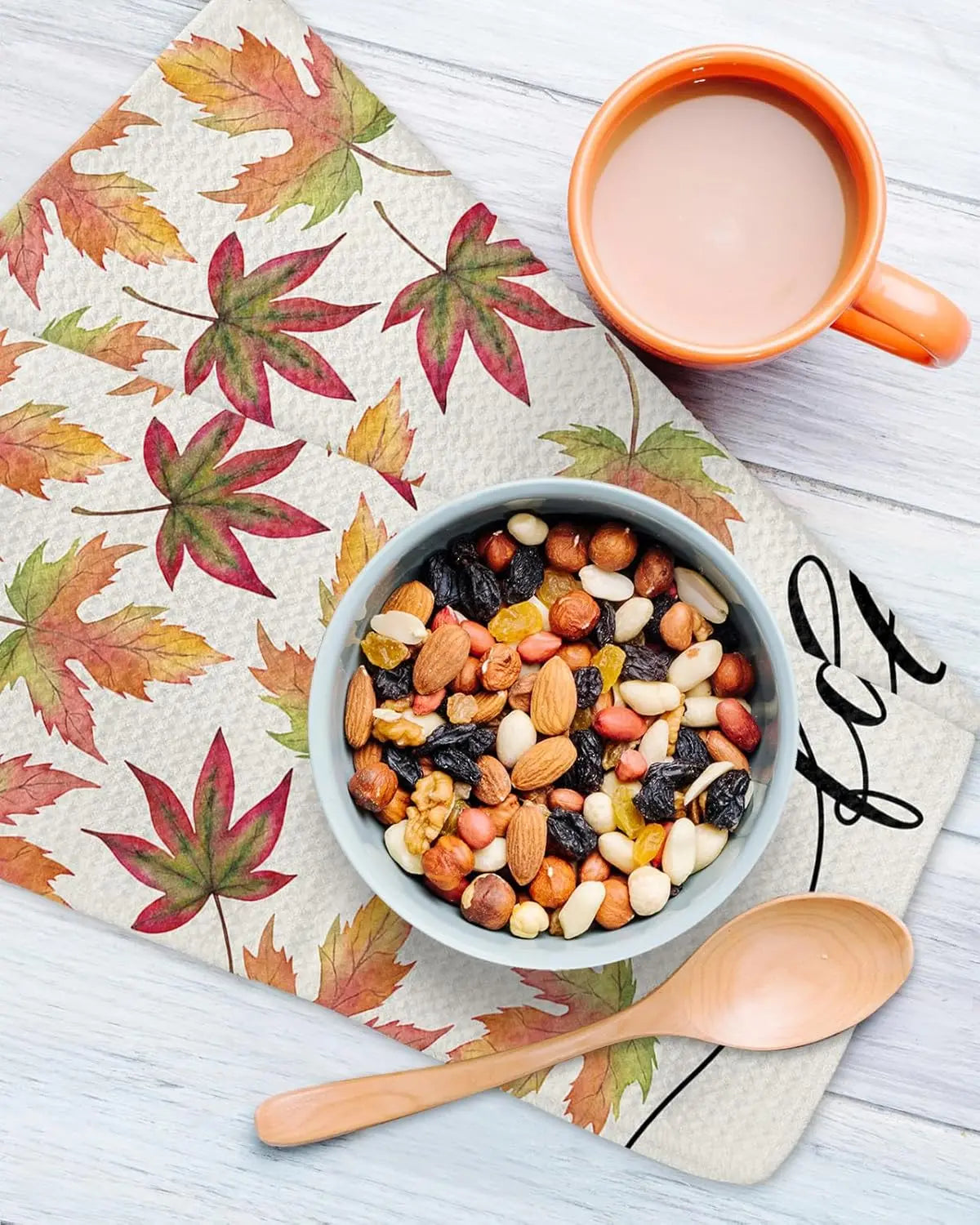 Autumn Maple Leaf Kitchen Dish Towels