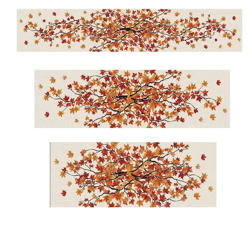 Maple Leaf Gratitude Tablecloth