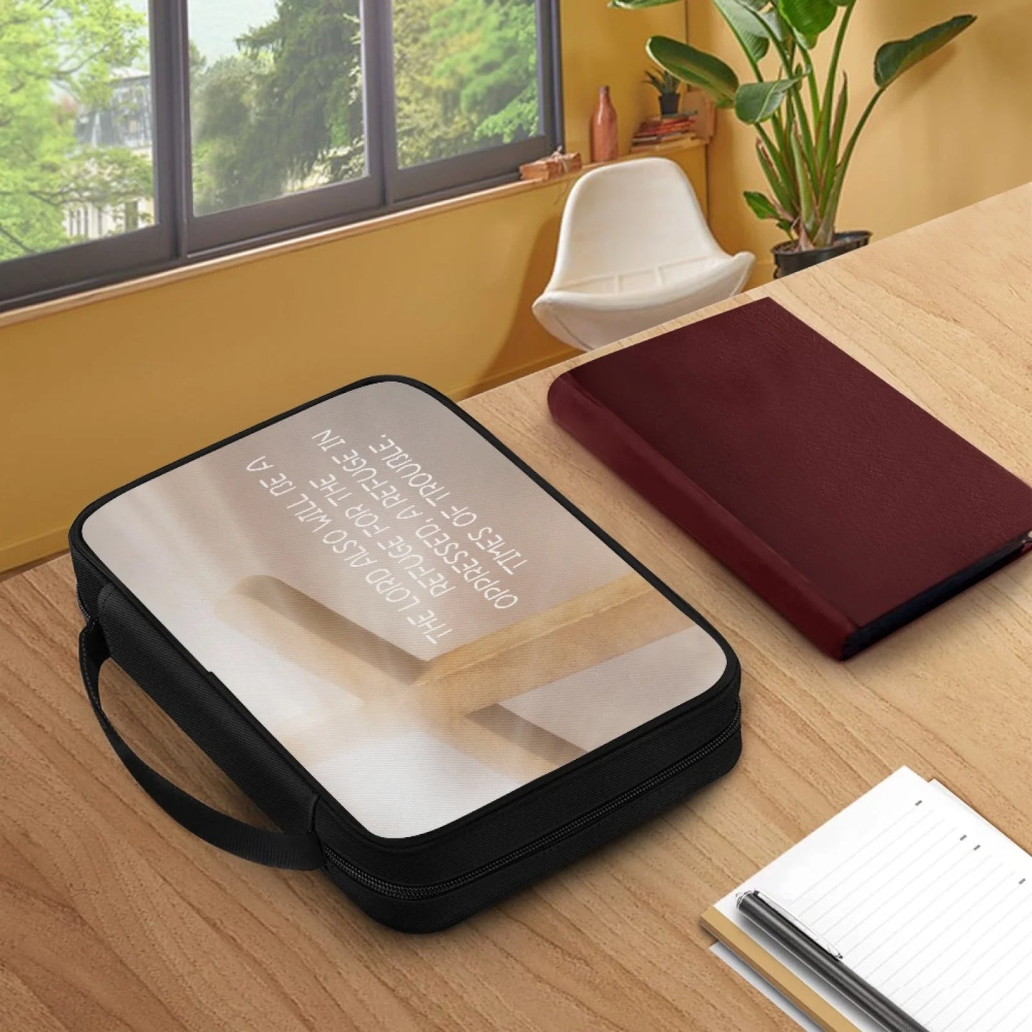Bible Case Organizer With Handle For Easy Carrying for Men