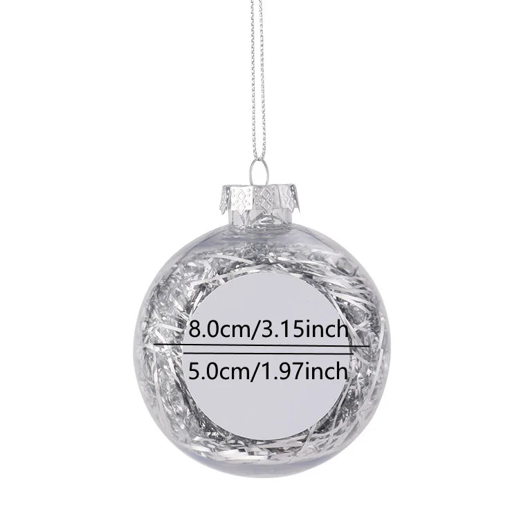 Personalised Christmas bauble DIY