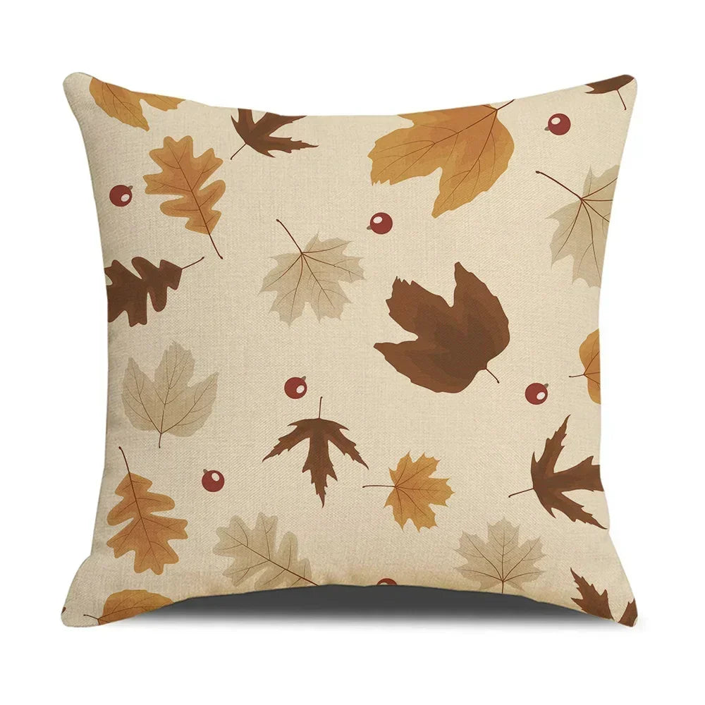Fall Pumpkin Cushion Covers