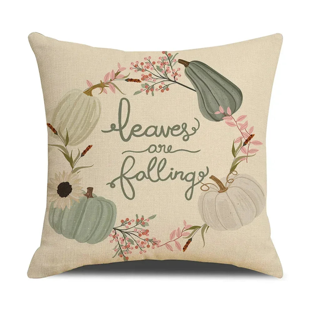 Fall Pumpkin Cushion Covers
