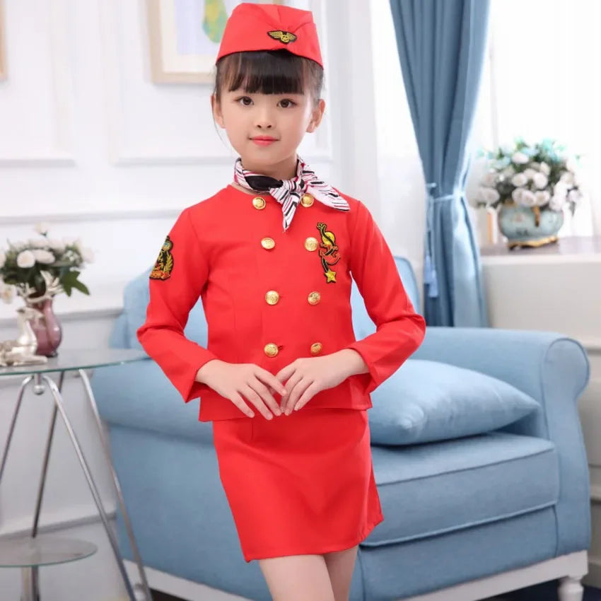Pilot / Stewardess Costumes (Unisex)