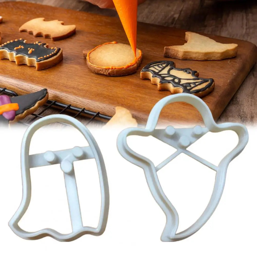 Plastic Ghost Cookie Cutters (2 Pcs)