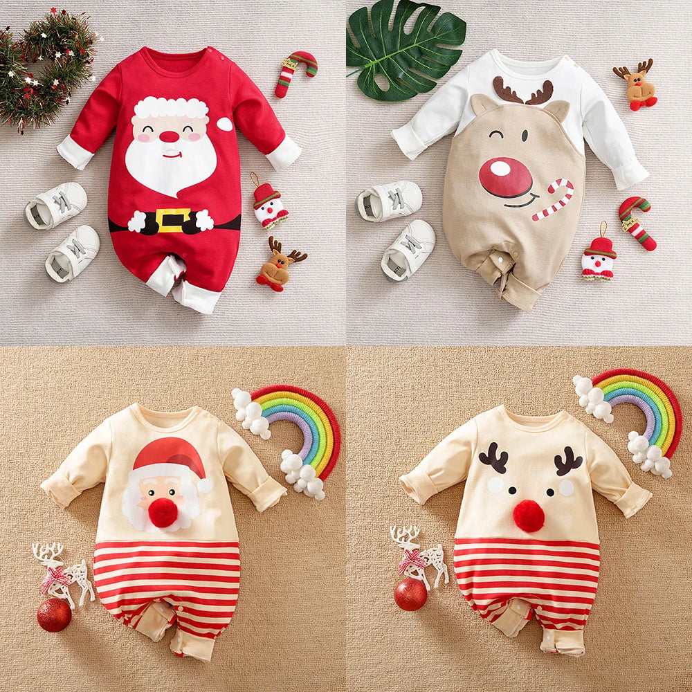 First Christmas Elf Romper (0-18M)