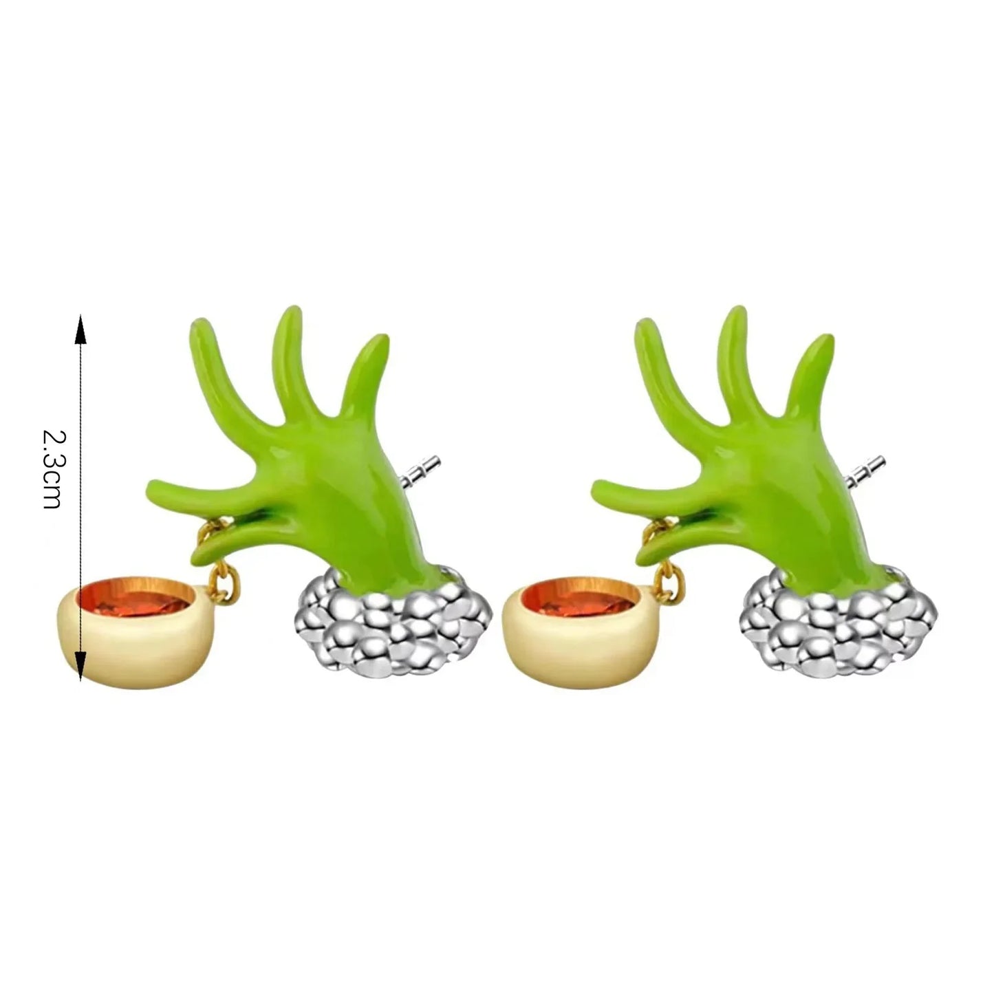 Grinch Earrings