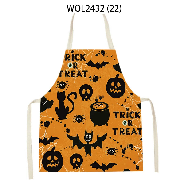 Fun and Spooky Halloween Kitchen Aprons