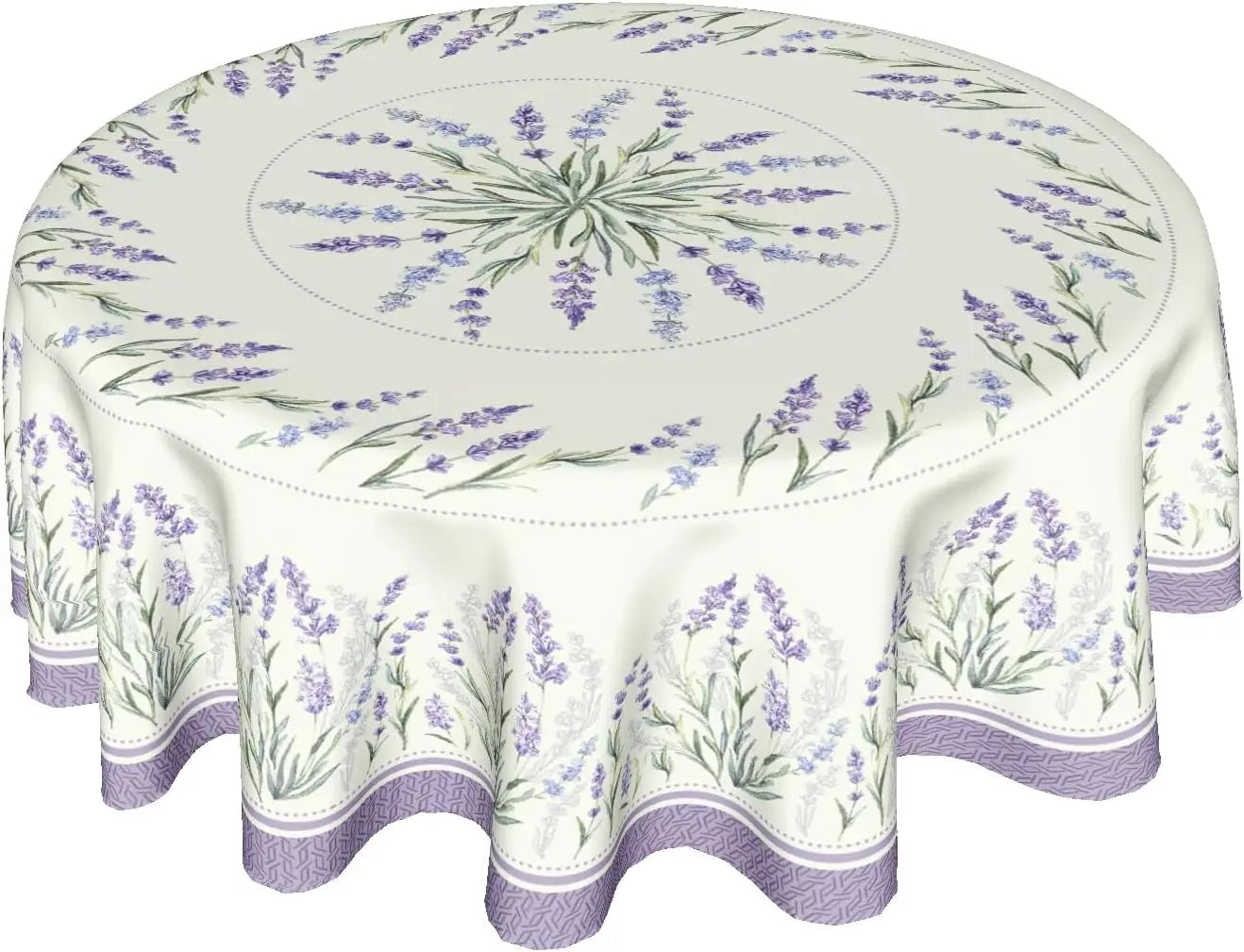 Merry Christmas Tablecloth Round