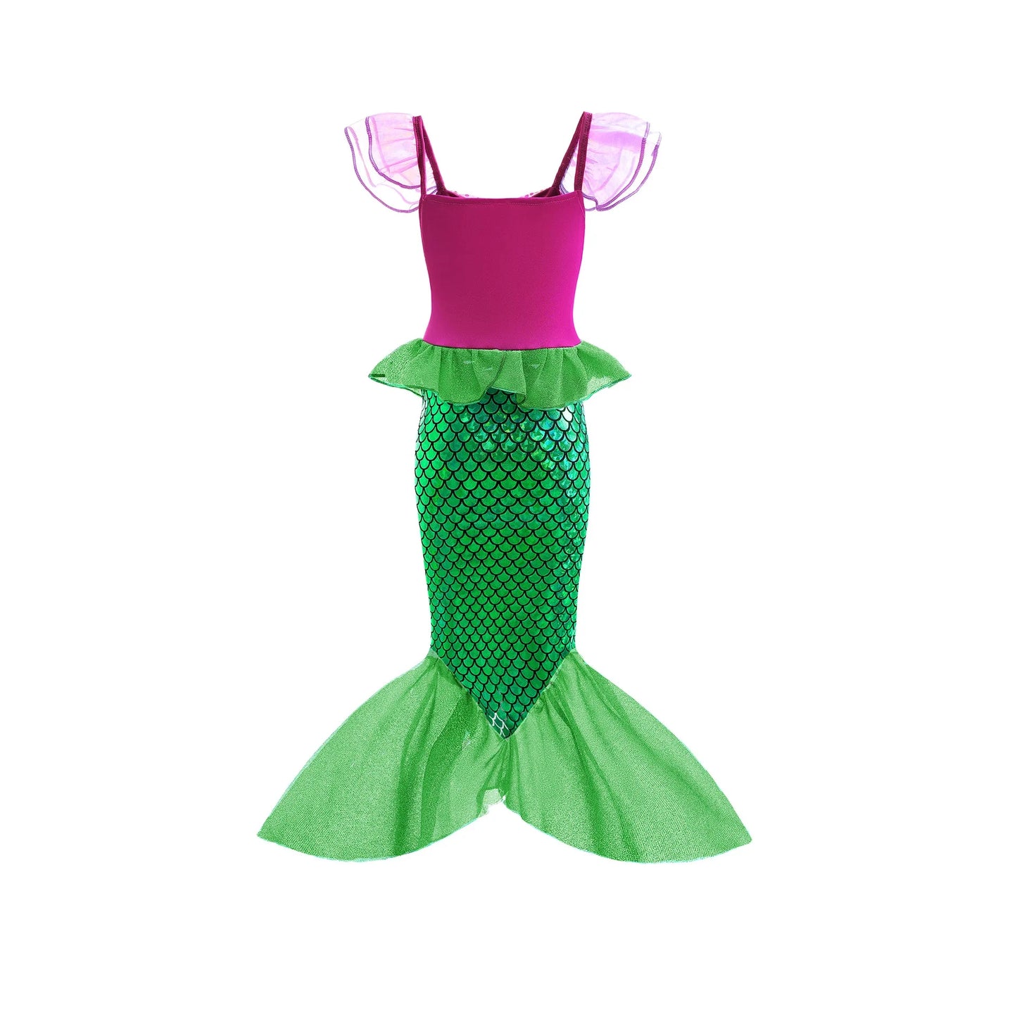 Little Mermaid Ariel Princess Dress Costumes