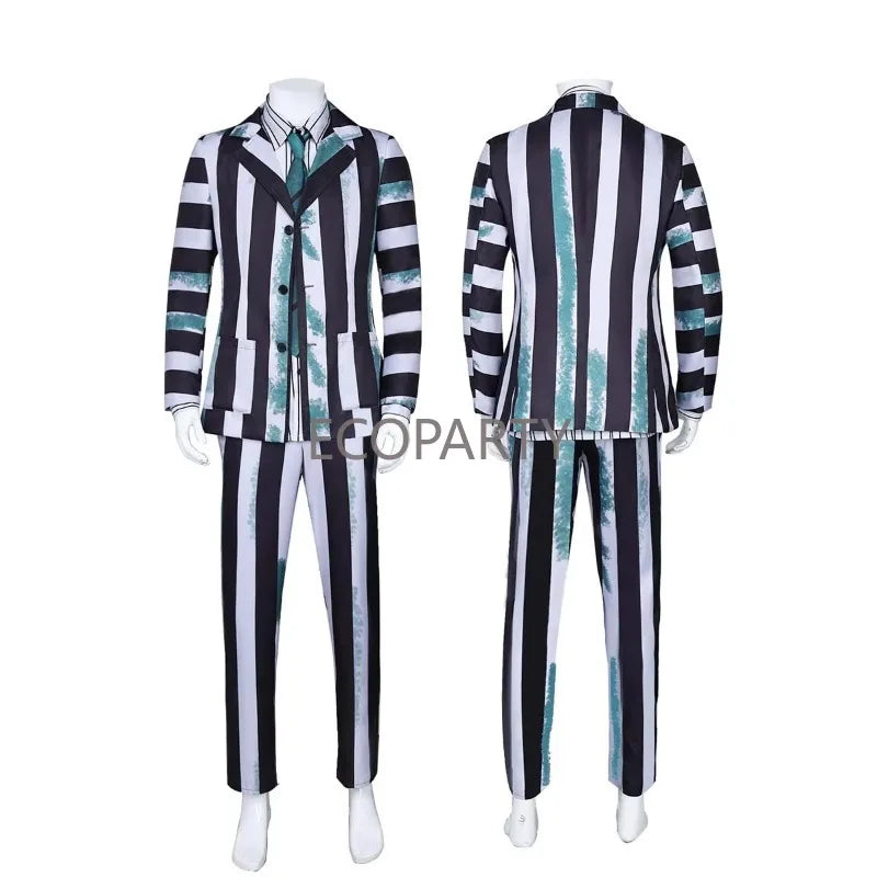 Beetlejuice and Lydia Costumes