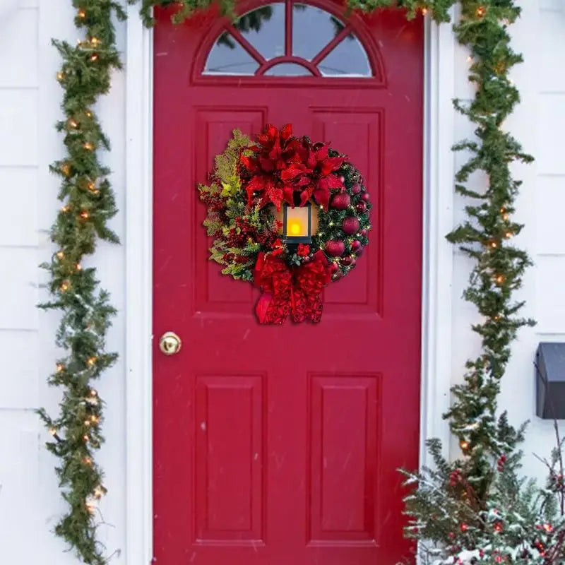 Cordless LED Wreath