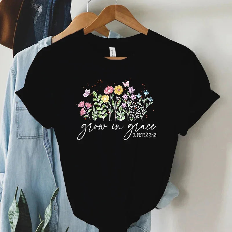 "Grow in Grace" Faith T-Shirt