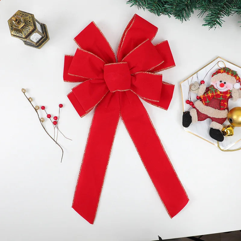 Red Velvet Christmas Bows