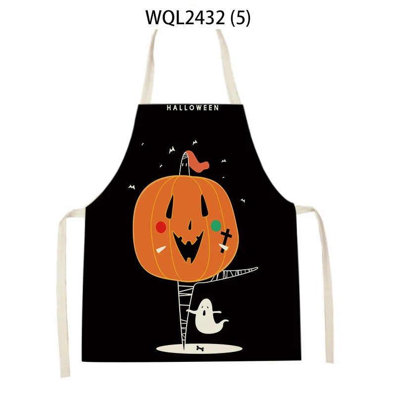 Fun and Spooky Halloween Kitchen Aprons