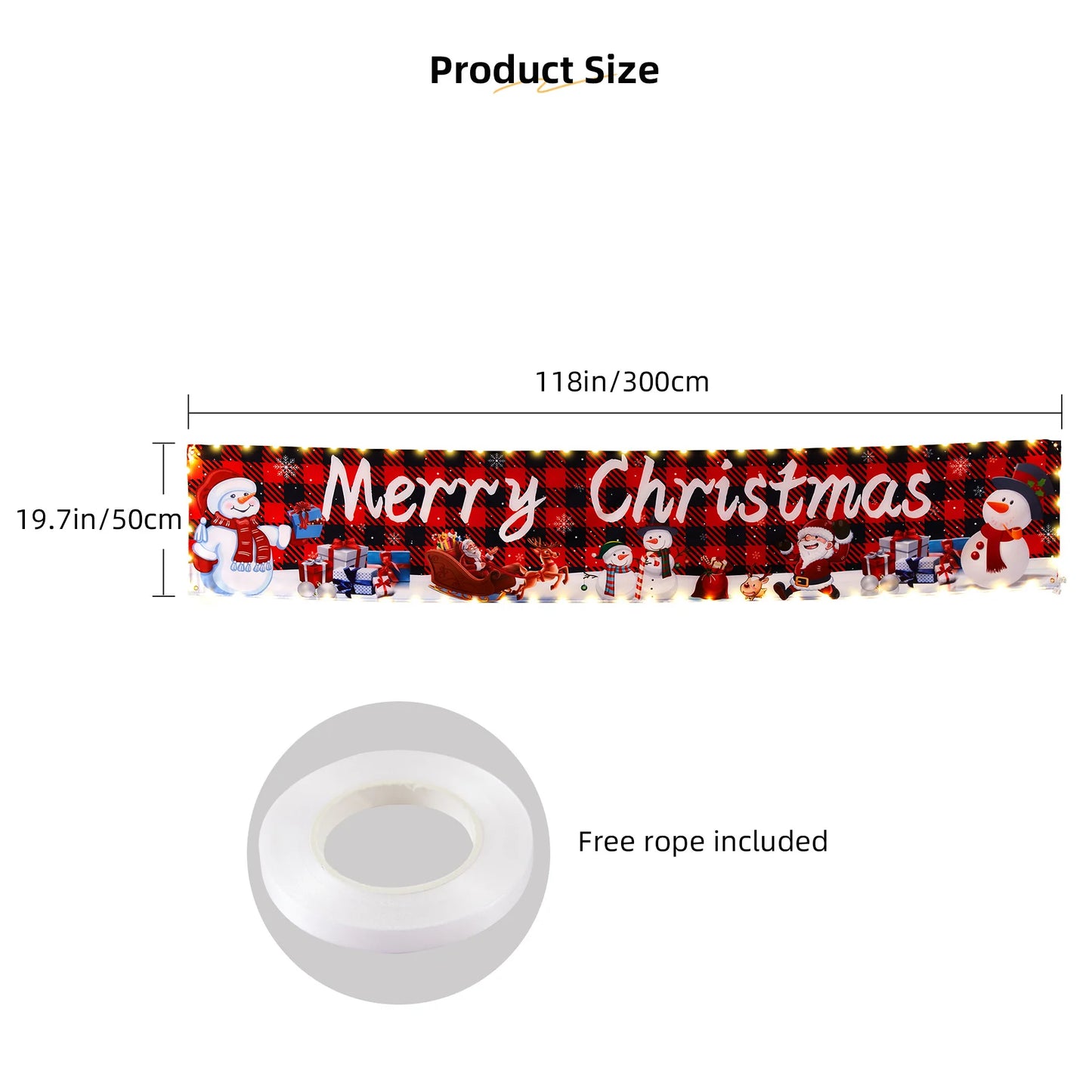 Christmas LED Outdoor Banner