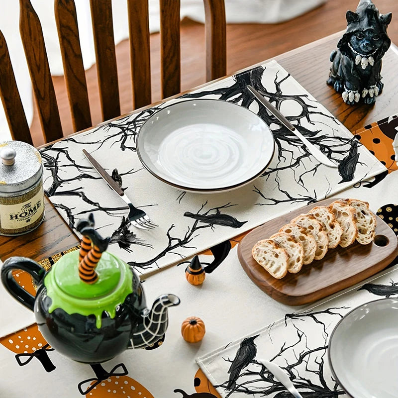 Branches Tree Crows Halloween Placemat