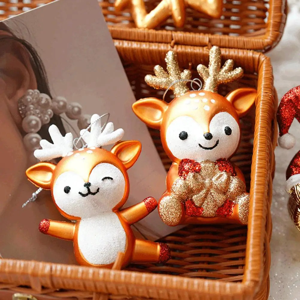 Winter Holiday Ornaments Set