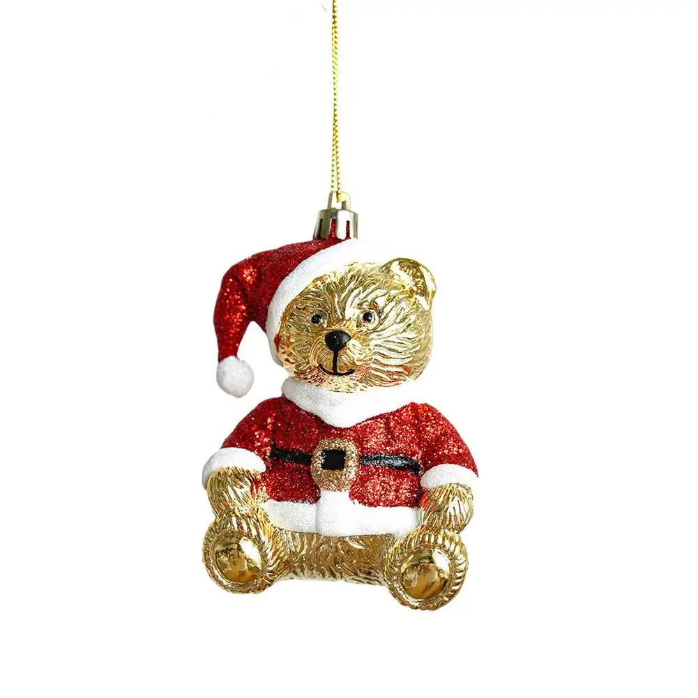 Winter Holiday Ornaments Set