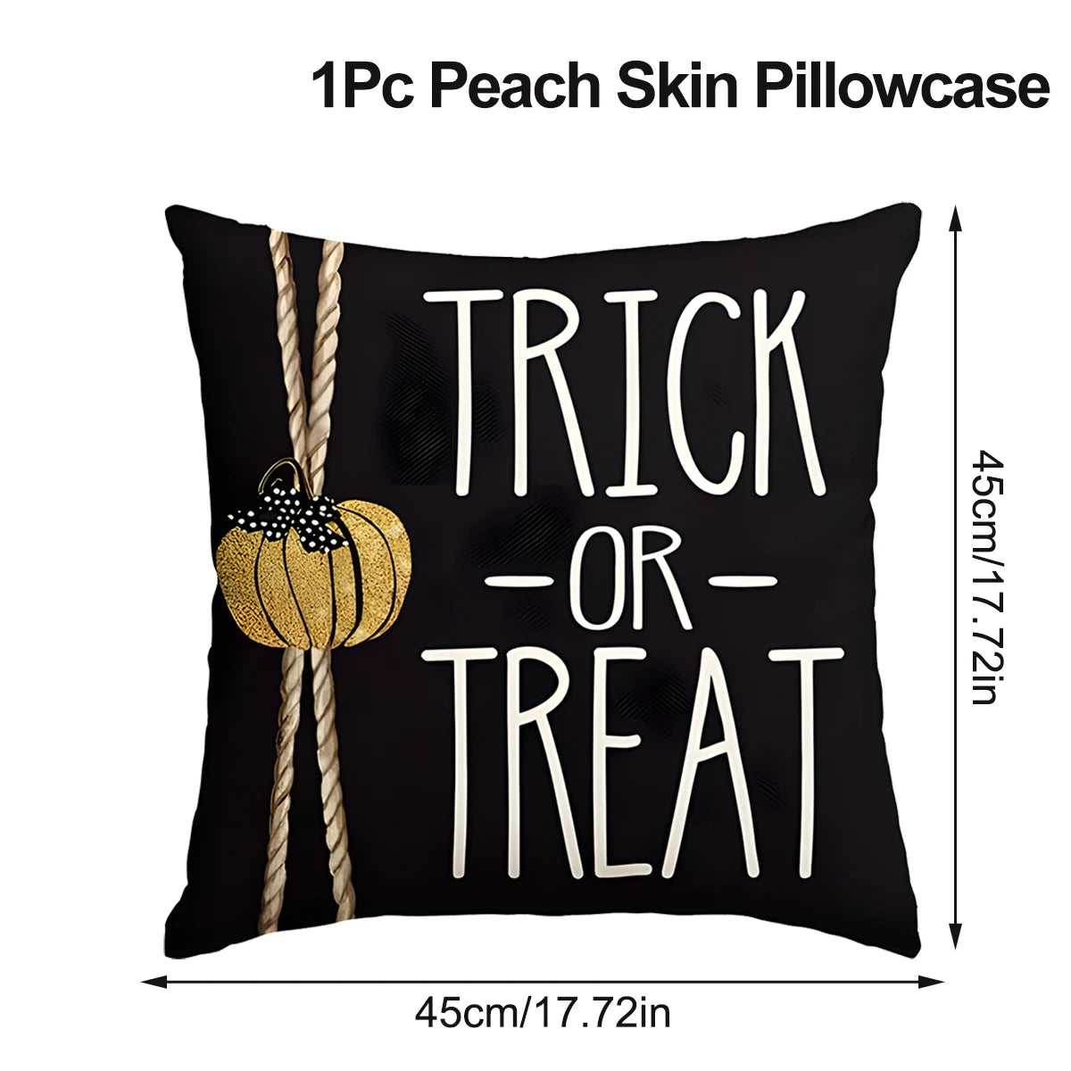 Halloween Pillowcases (17 x 17)