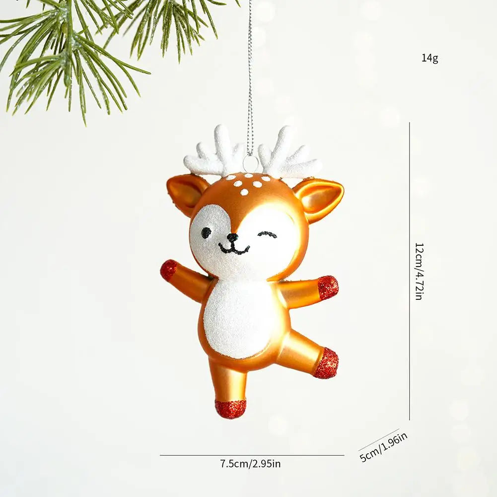 Winter Holiday Ornaments Set