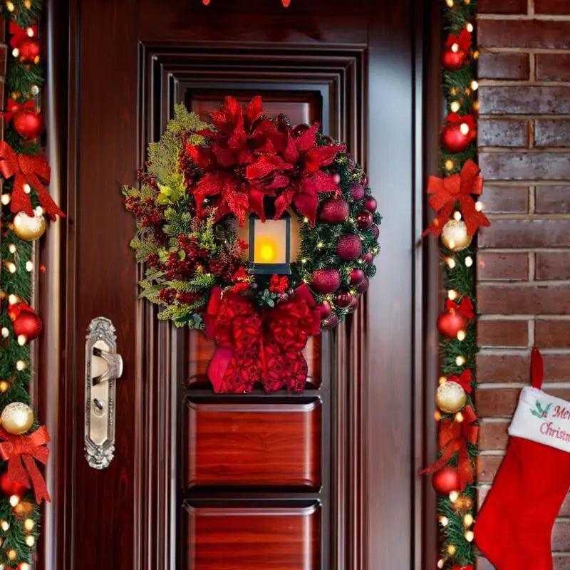 Cordless LED Wreath
