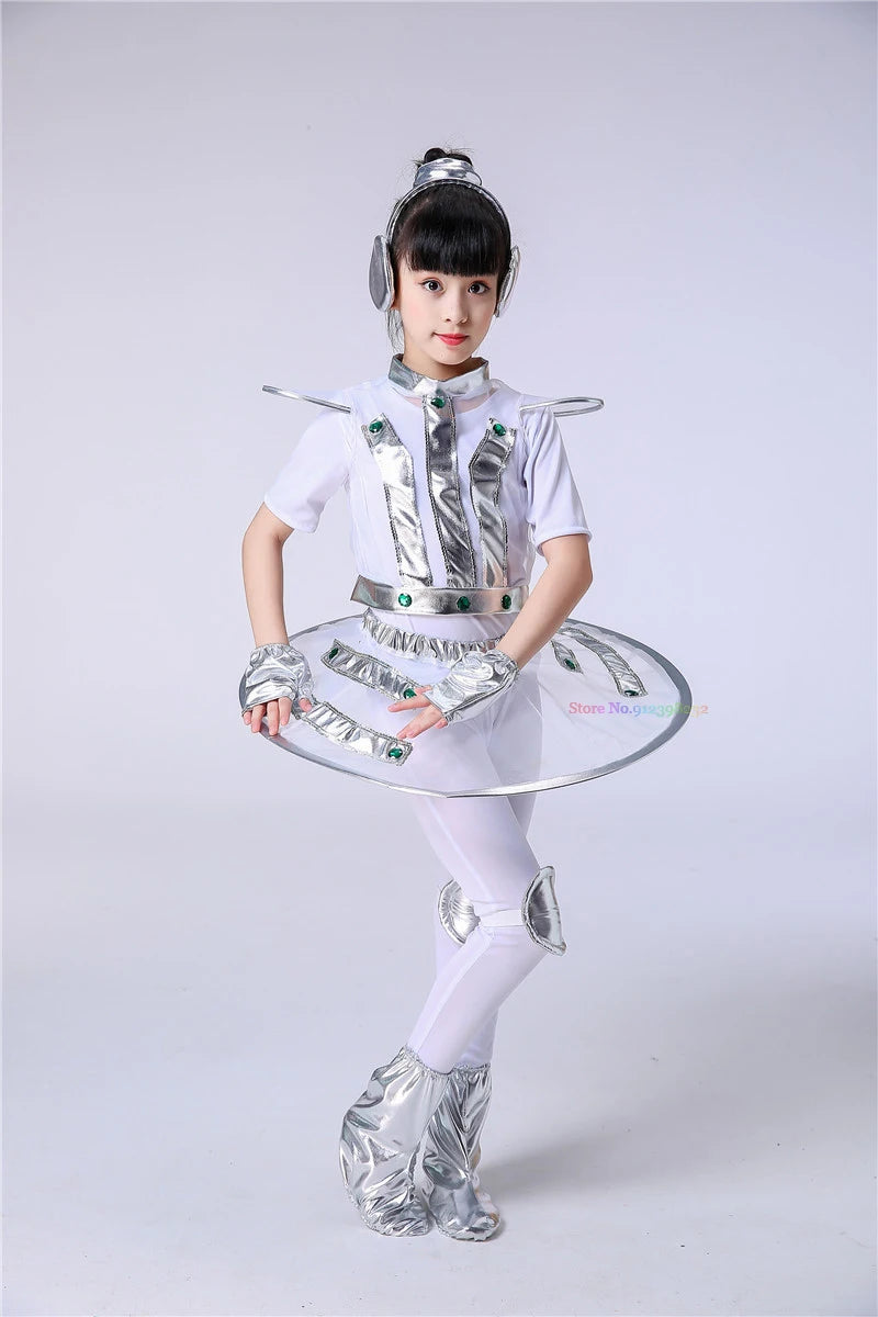 Alien Robot Spacemen Costume (Unisex)