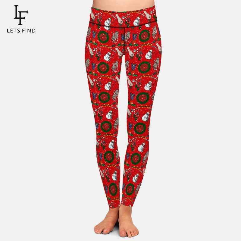 Gingerbread High Waist  Women Leggings