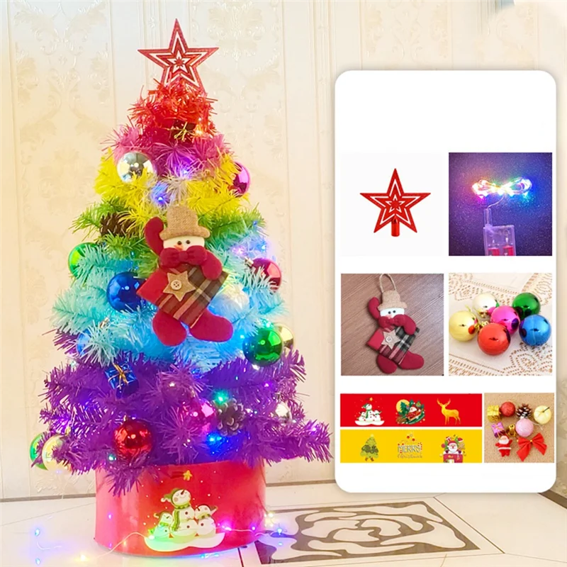Rainbow Color Christmas Tree