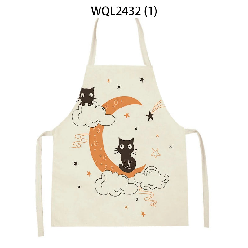 Fun and Spooky Halloween Kitchen Aprons