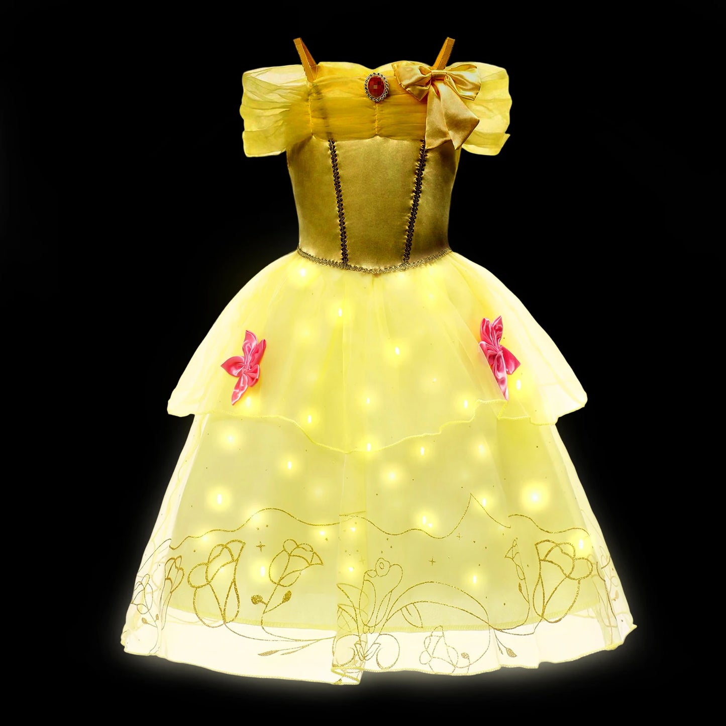 LED Light Princess Dress Costume