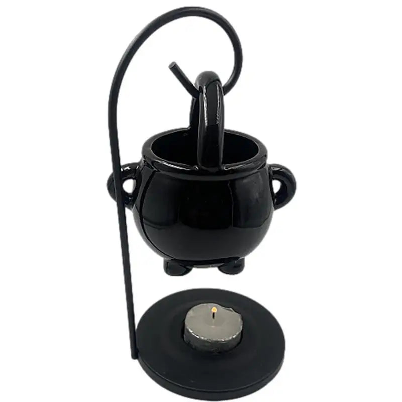 Hanging Cauldron Candle Holder