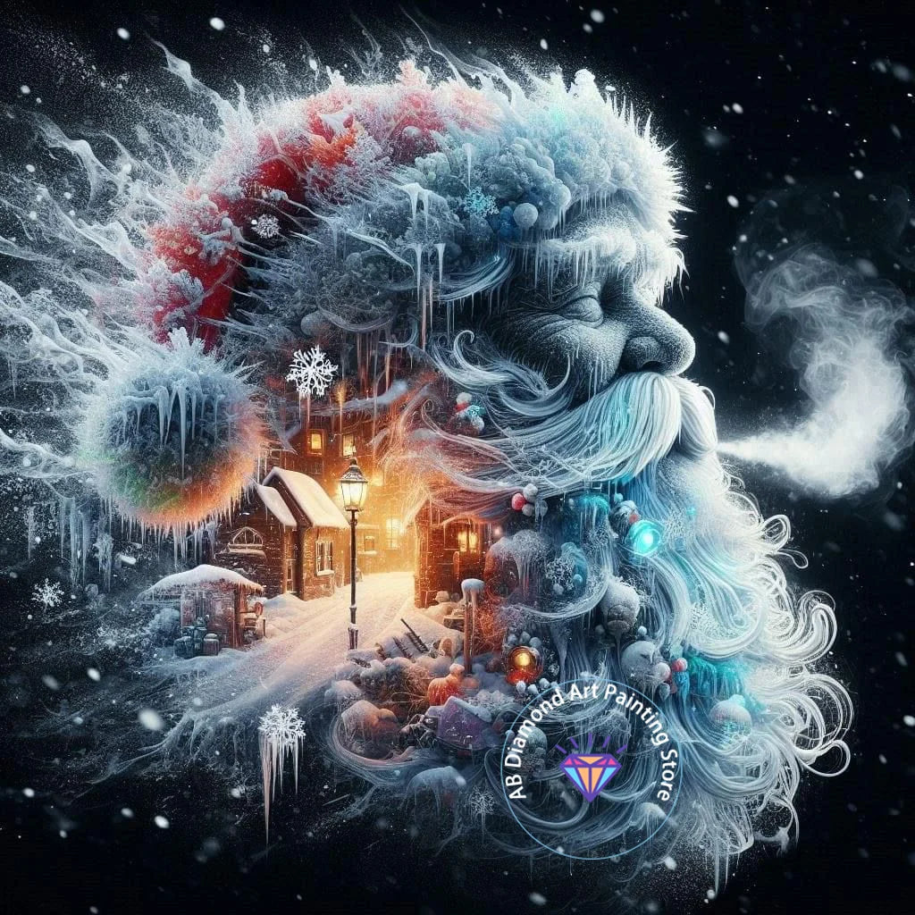 Holiday Diamond Painting Kit 5D DIY Cartoon
