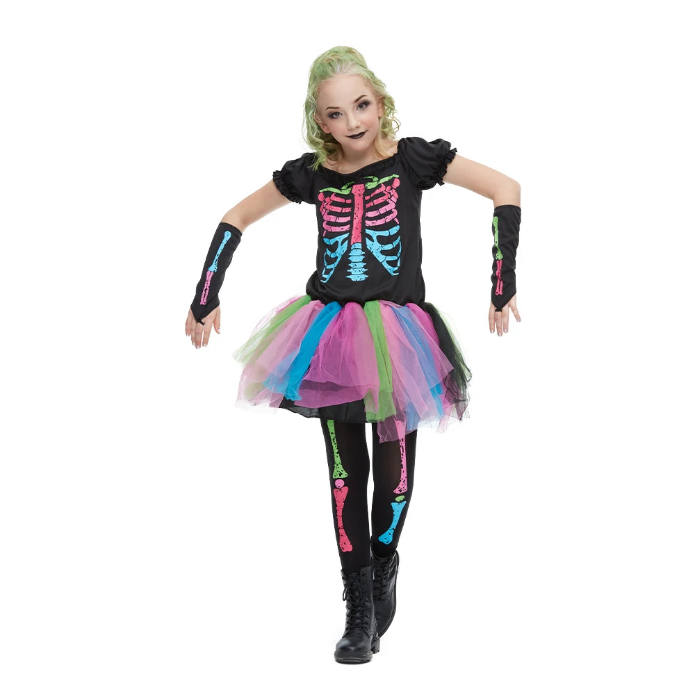 Rainbow Skeleton Costume (Unisex)