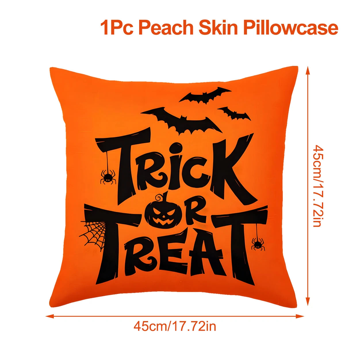Halloween Pillowcases (17 x 17)