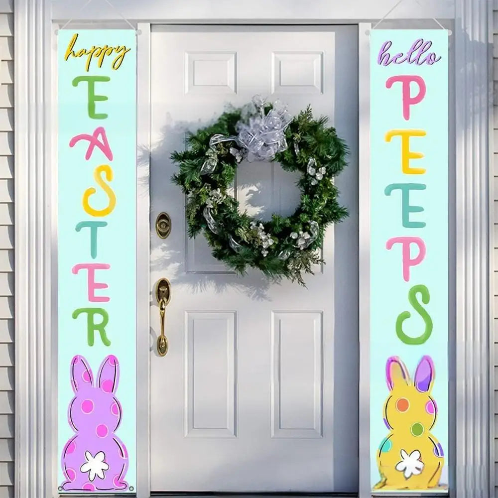 Easter Welcome Door Panels