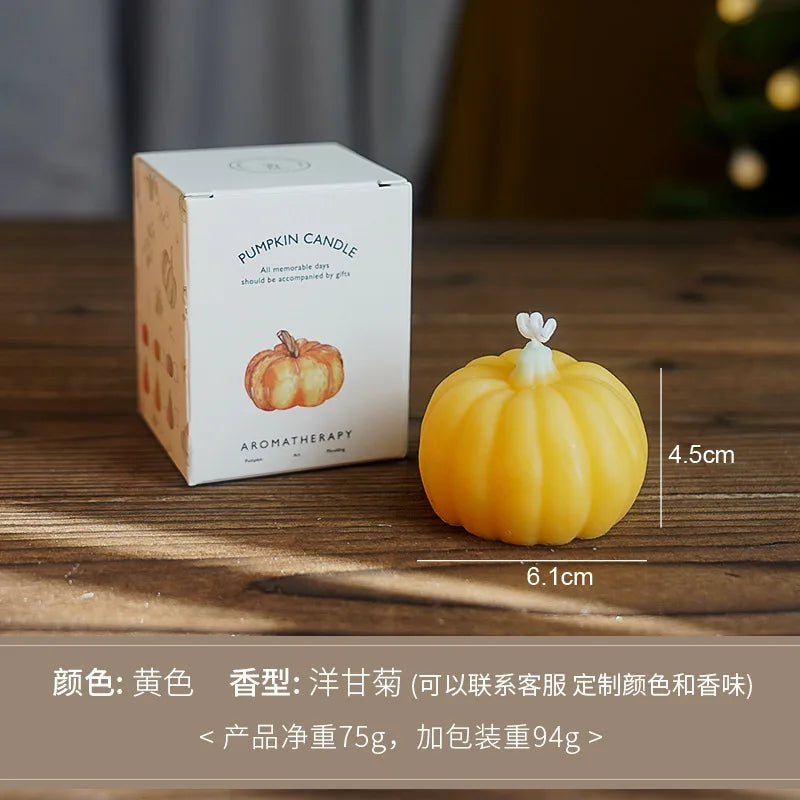 Pumpkin Shaped Scented Candles