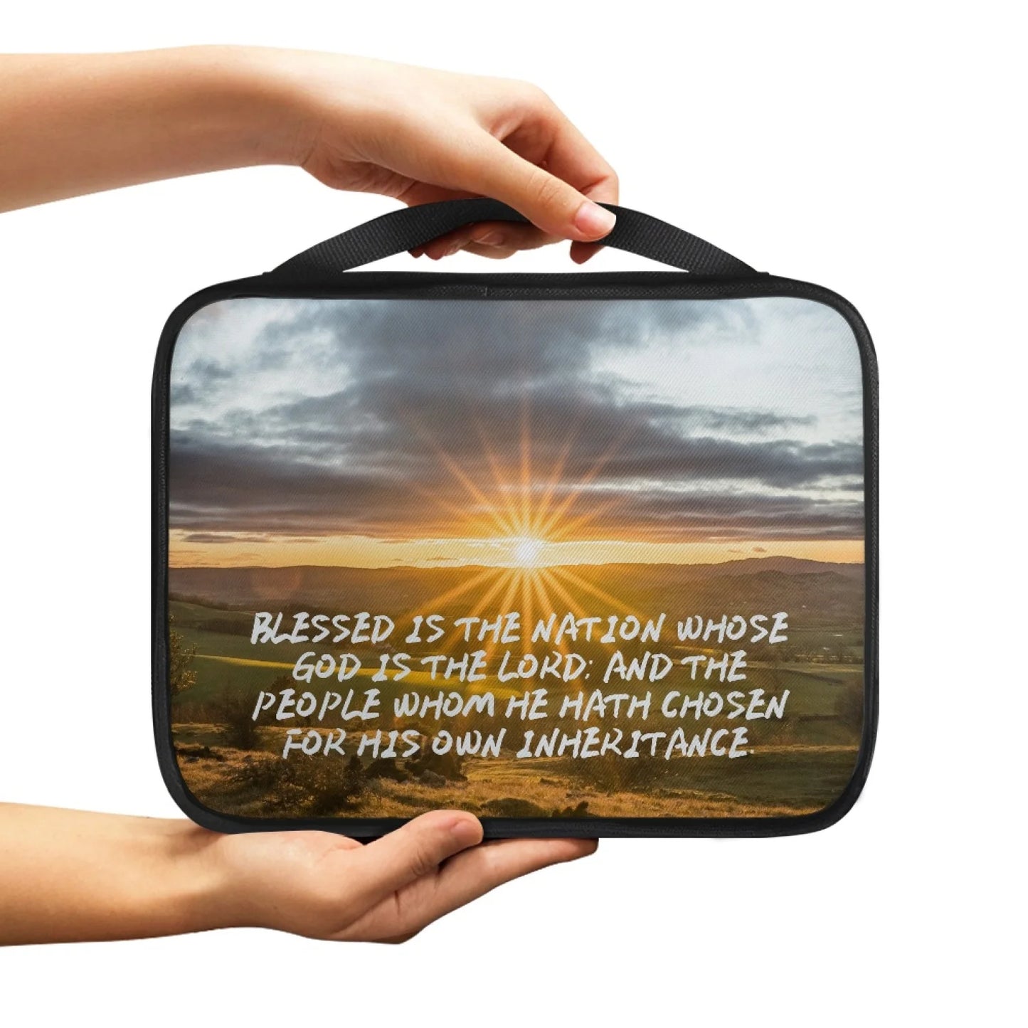 Bible Case Organizer With Handle For Easy Carrying for Men