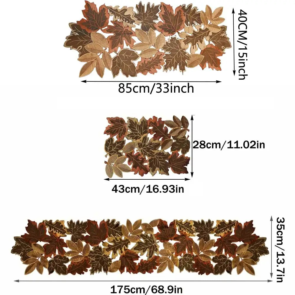 Maple Leaf Table Flag